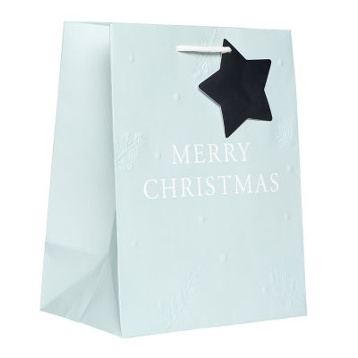 ASDA Merry Christmas Embossed Medium Gift Bag