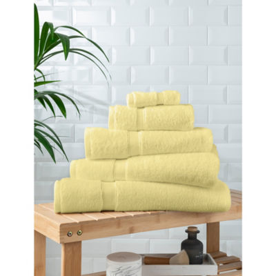 ASDA Pale Yellow Super-Soft Cotton Towel & Bath Mat Range