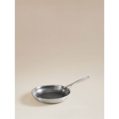 ASDA Brushed Stainless Steel Frying Pan 25cm