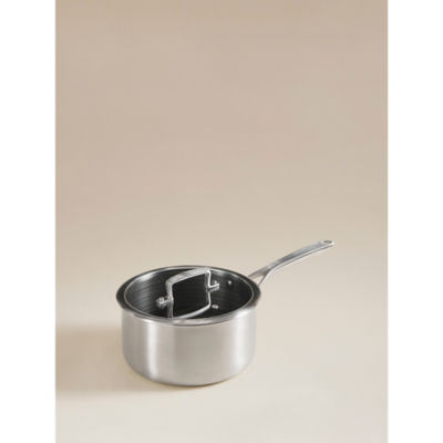 ASDA Brushed Stainless Steel Saucepan 20cm
