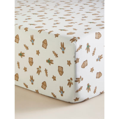 ASDA Christmas Gingerbread Fitted Sheet Single