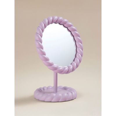 ASDA Lilac Freestanding Mirror with Trinket Tray Base