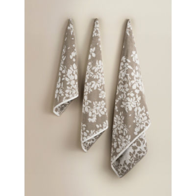 ASDA Neutral Blossom Cotton Towel Range