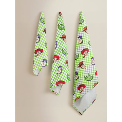 ASDA Disney Toy Story Green Cotton Towel Range