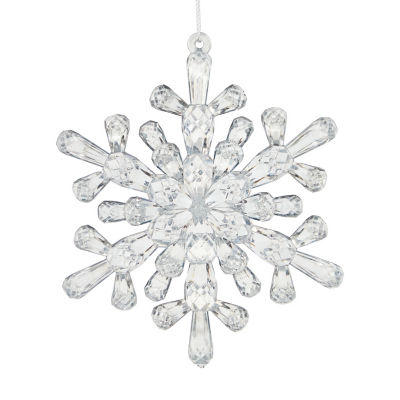 ASDA GH SNOWFLAKE BAUBLE