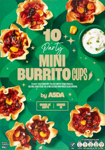 Party Mini Burrito Cups 180g