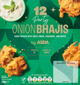 12 Party Onion Bhajis 210g