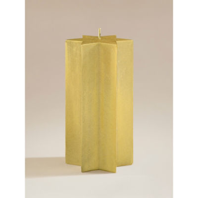 ASDA Warm Amber & Cedar Star Pillar Candle