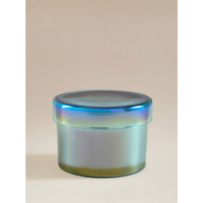 ASDA Frosted Pine & Eucalyptus Irridescent Glass Candle