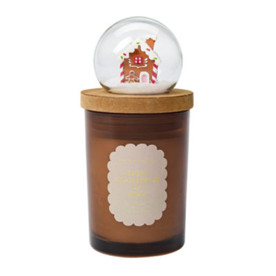 ASDA Baked Gingerbread & Spice Snowglobe Candle