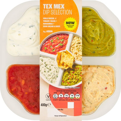ASDA Joyous Tex Mex Dip Selection 400g