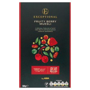 Exceptional By Asda Fruity Berry Muesli 500G