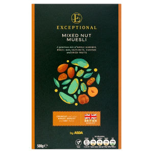 Exceptional By Asda Mixed Nut Muesli 500G