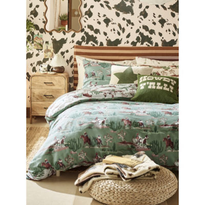 ASDA Wild Cowboy Reversible Duvet Set Single