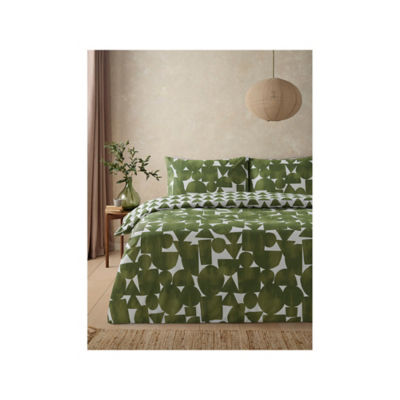 ASDA Abstract Geometric Shapes Reversible Duvet Set Single