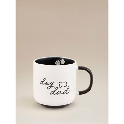 ASDA Black & White Dog Dad Mug