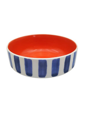 ASDA Painted Stripe Cereal Bowl