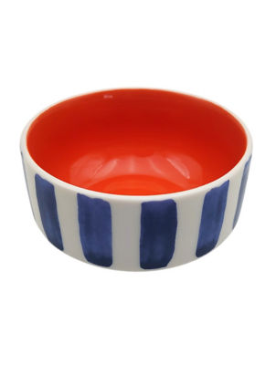 ASDA Painted Stripe Nibble Bowl