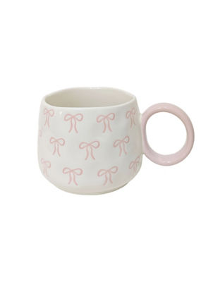 ASDA Pink Bow Mug