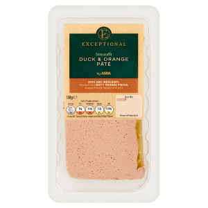 Exceptional by ASDA Smooth Duck & Orange Pâté 150g