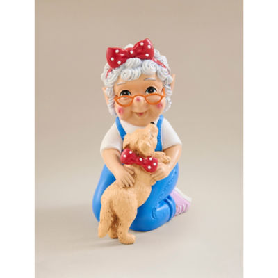 ASDA Grandma & Dog Gnome