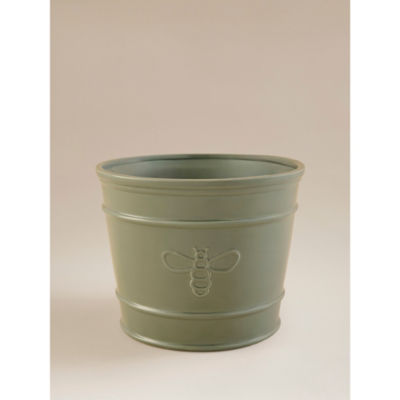 ASDA Green Large Ceramic Bee Planter