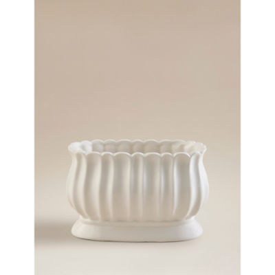 ASDA Cream Ceramic Planter