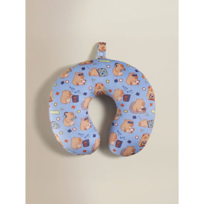 ASDA Blue Capybara Travel Pillow