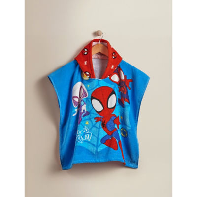 ASDA Spider-Man Spidey & Friends Cotton Poncho 2-3 Years