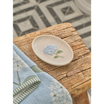 ASDA Stacey Solomon Hydrangea Floral Embossed Soap Dish