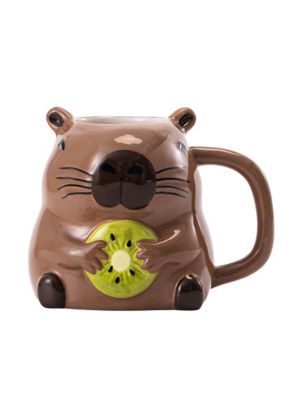 ASDA Capybara Shaped Mug