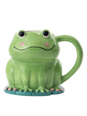ASDA Frog Shaped Mug