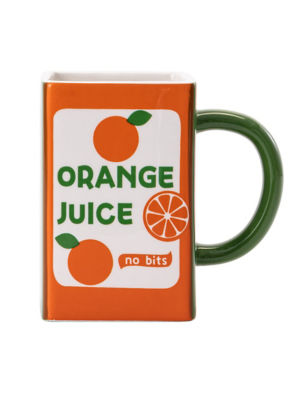 ASDA Orange Juice Shaped Mug