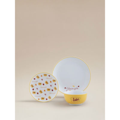 ASDA Gilmore Girls White Dinner Set 12 Piece
