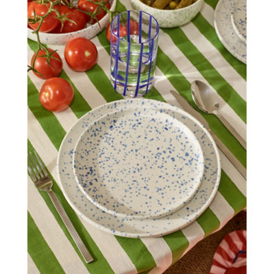 ASDA Blue & White Splash Dinner Set 12 Piece