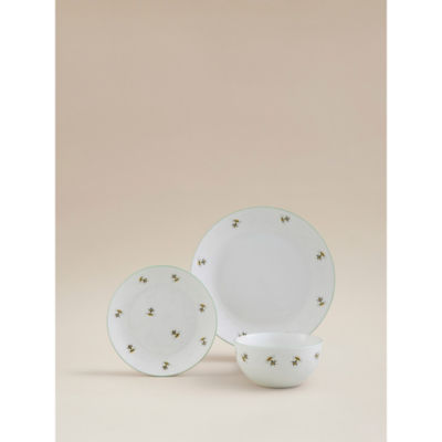 ASDA White Bee Dinner Set 12 Piece
