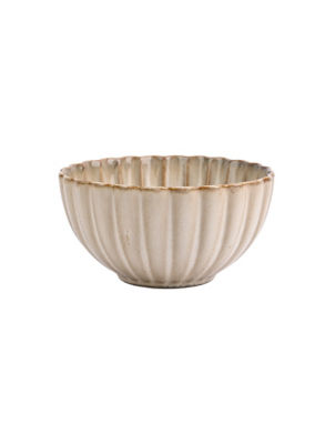 ASDA Natural Reactive Scalloped Cereal Bowl