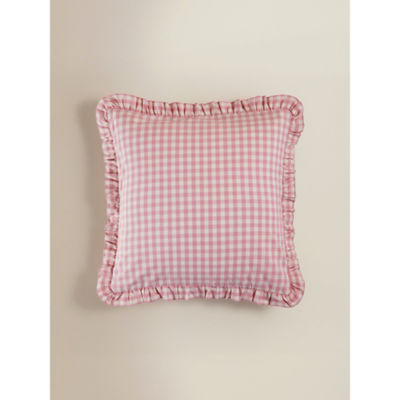 ASDA Gingham Frill Cushion 45x45