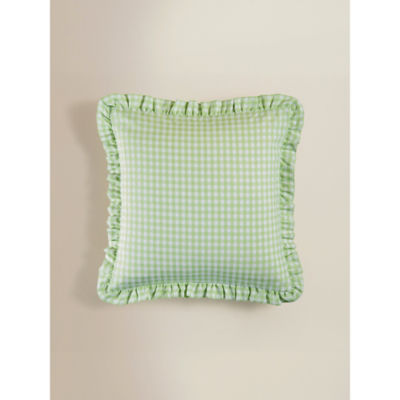 ASDA Gingham Frill Cushion 45x45