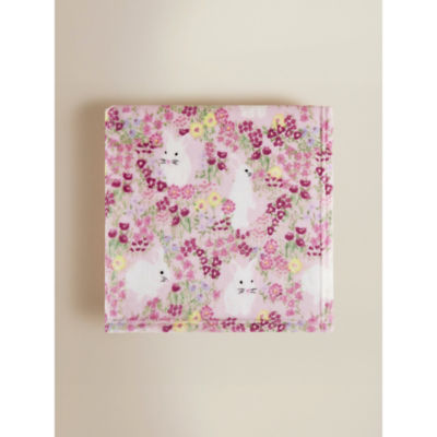 ASDA Pink Bunny Super-Soft Throw 120x150