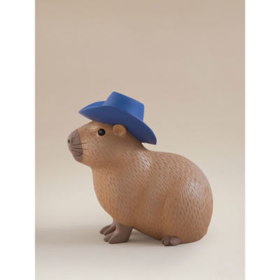 ASDA Capybara Ornament with Cowboy Hat