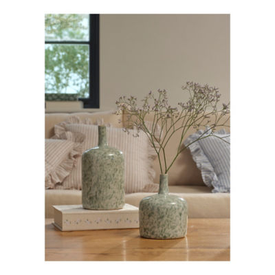 ASDA Stacey Solomon Green Small Stem Vase