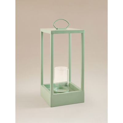 ASDA Green Large Candle Lantern