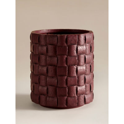 ASDA Brown Woven Effect Planter