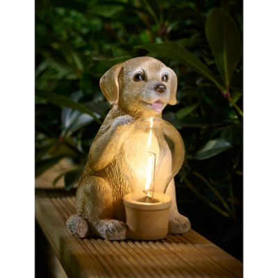 ASDA Brown Dog Solar Light