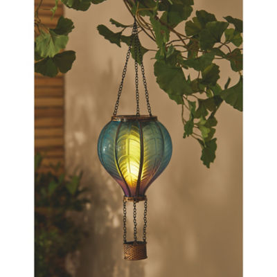 ASDA Blue Hot Air Balloon Solar Light