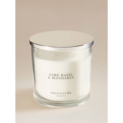 ASDA Signature Scents - Lime, Basil & Mandarin XL Candle