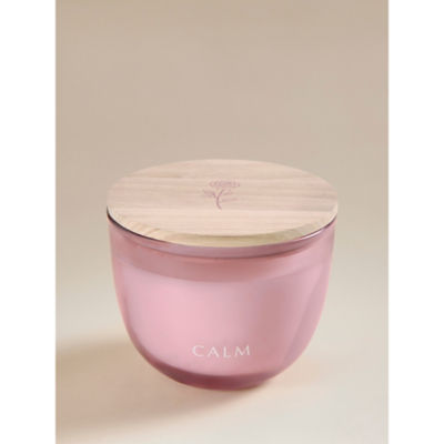 ASDA Wellness Calm Wooden Lid Candle