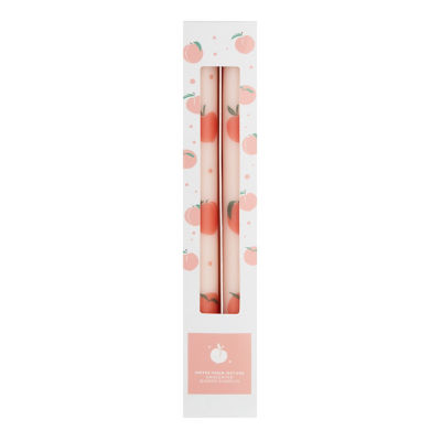 ASDA Notes From Nature Peach Blossom Taper Candle
