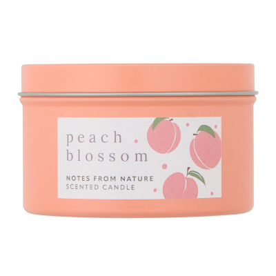 ASDA Notes From Nature Peach Blossom Tin Candle